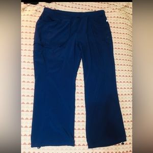 2X Petite Navy Blue Athletic Pants